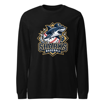 Performance | Long Sleeve Tee | Sharks Diamond Sports | Valor Logo