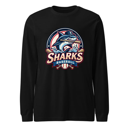 Performance | Long Sleeve Tee | Sharks Diamond Sports | Emblem Logo