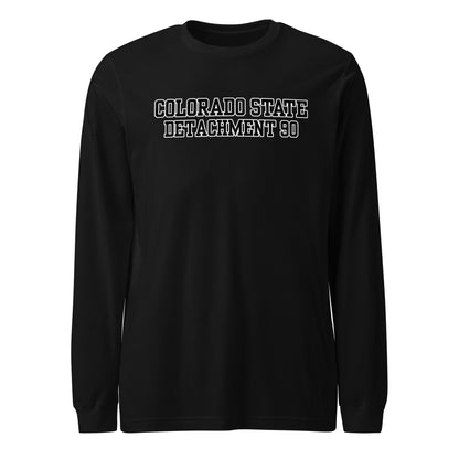 Performance | Long Sleeve Tee | Colorado State Detachment 90 | Modern Script Logo