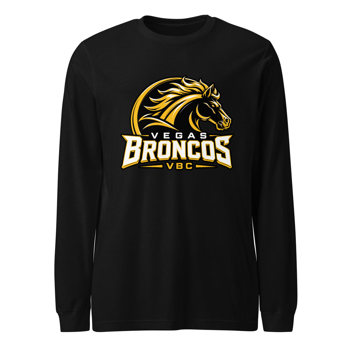 Performance | Long Sleeve Tee | Vegas Broncos VBC | Crest Logo