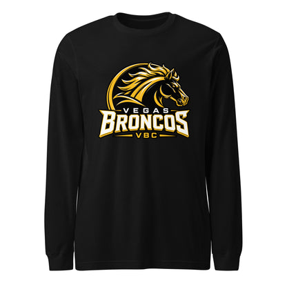 Performance | Long Sleeve Tee | Vegas Broncos VBC | Crest Logo