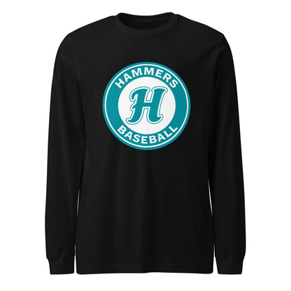 Performance | Long Sleeve Tee | Hammers Baseball (10U) | Badge Logo