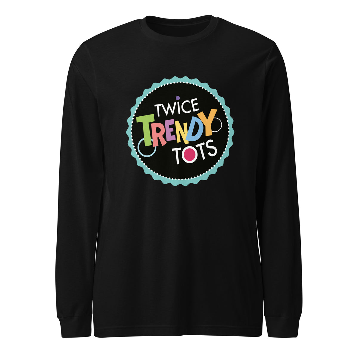 Performance | Long Sleeve Tee | Twice Trendy Tots | Badge Logo