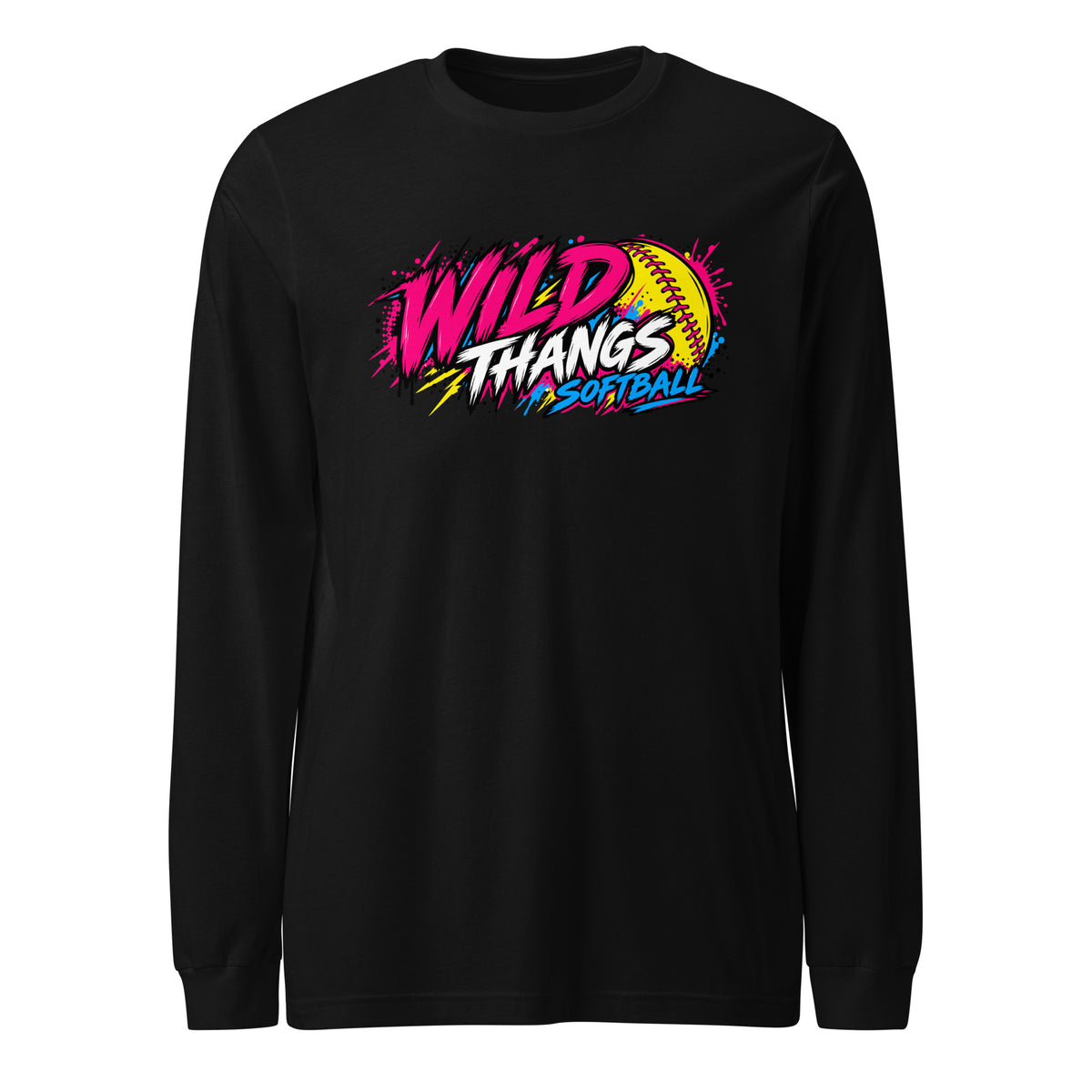 Performance | Long Sleeve Tee | Wild Thangs | Ironclad Fastpitch Logo