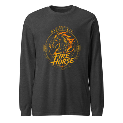 Performance | Long Sleeve Tee | Fire Horse Masters | Crest Logo