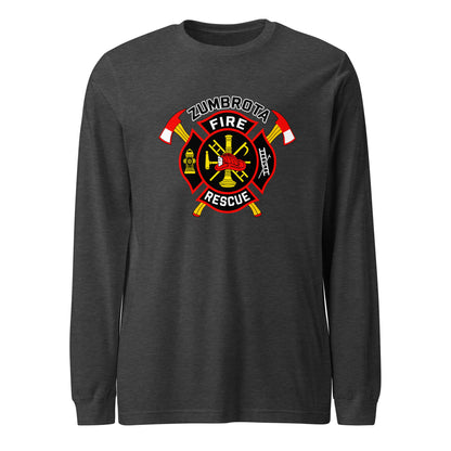 Performance | Long Sleeve Tee | Zumbrota Fire Department | Vanguard Logo