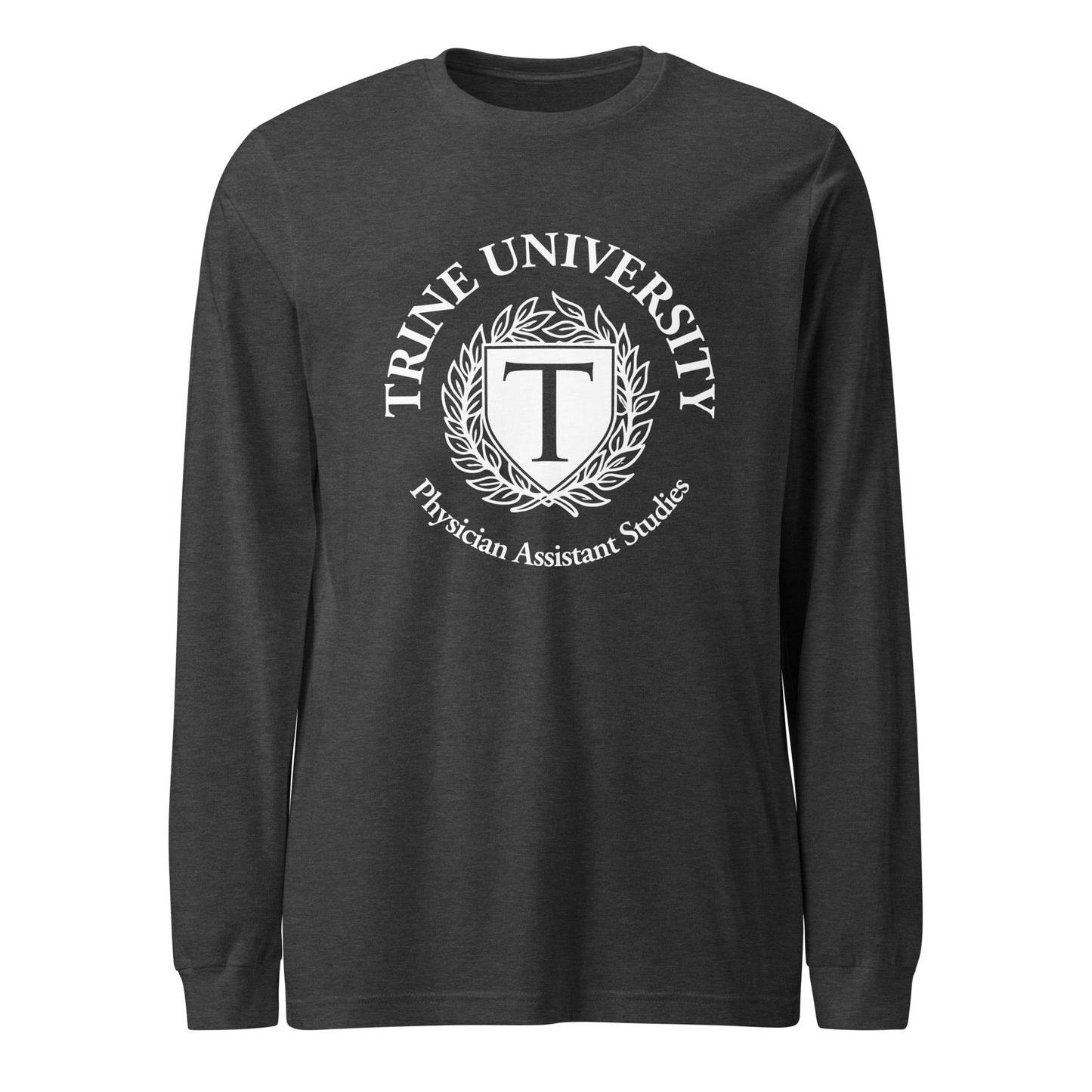 Performance | Long Sleeve Tee | Trine PA program | Emblem Logo
