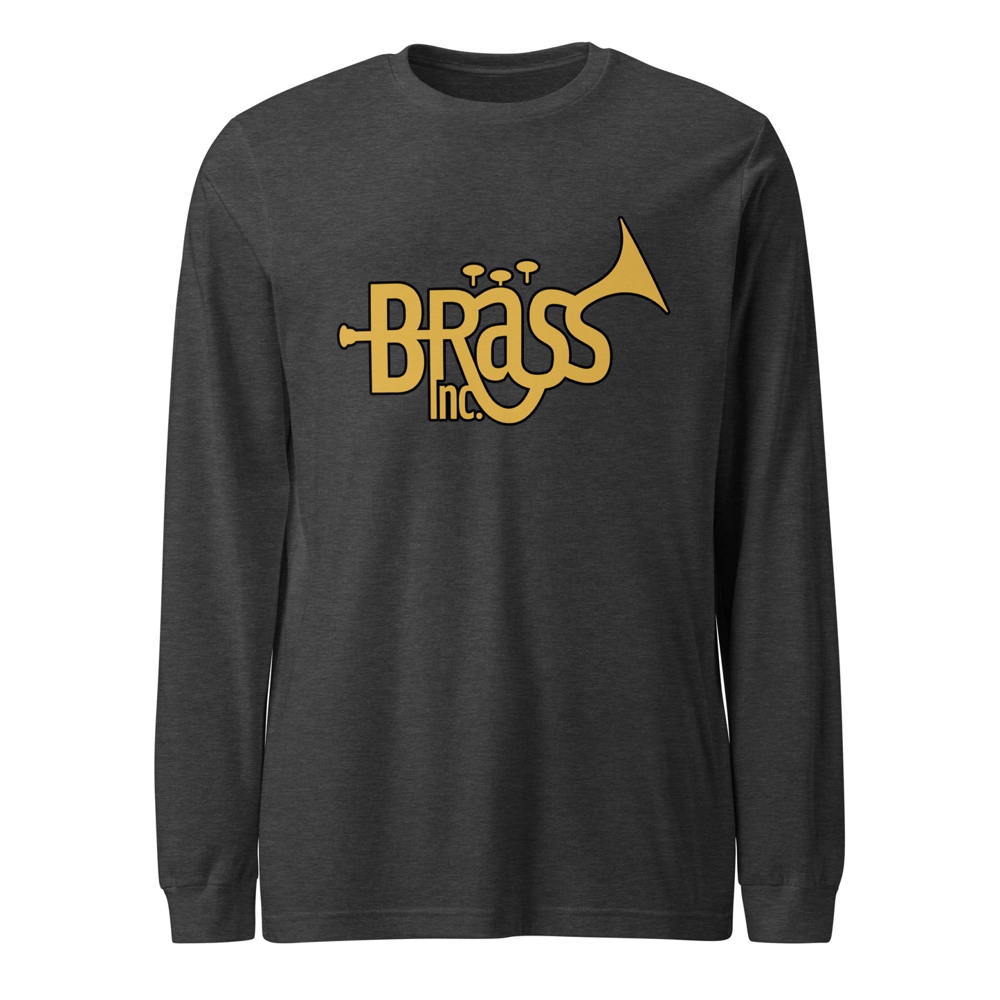 Performance | Long Sleeve Tee | Brass Inc. | Emblem Logo