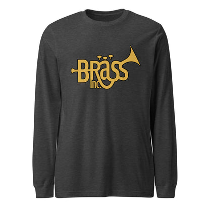 Performance | Long Sleeve Tee | Brass Inc. | Emblem Logo