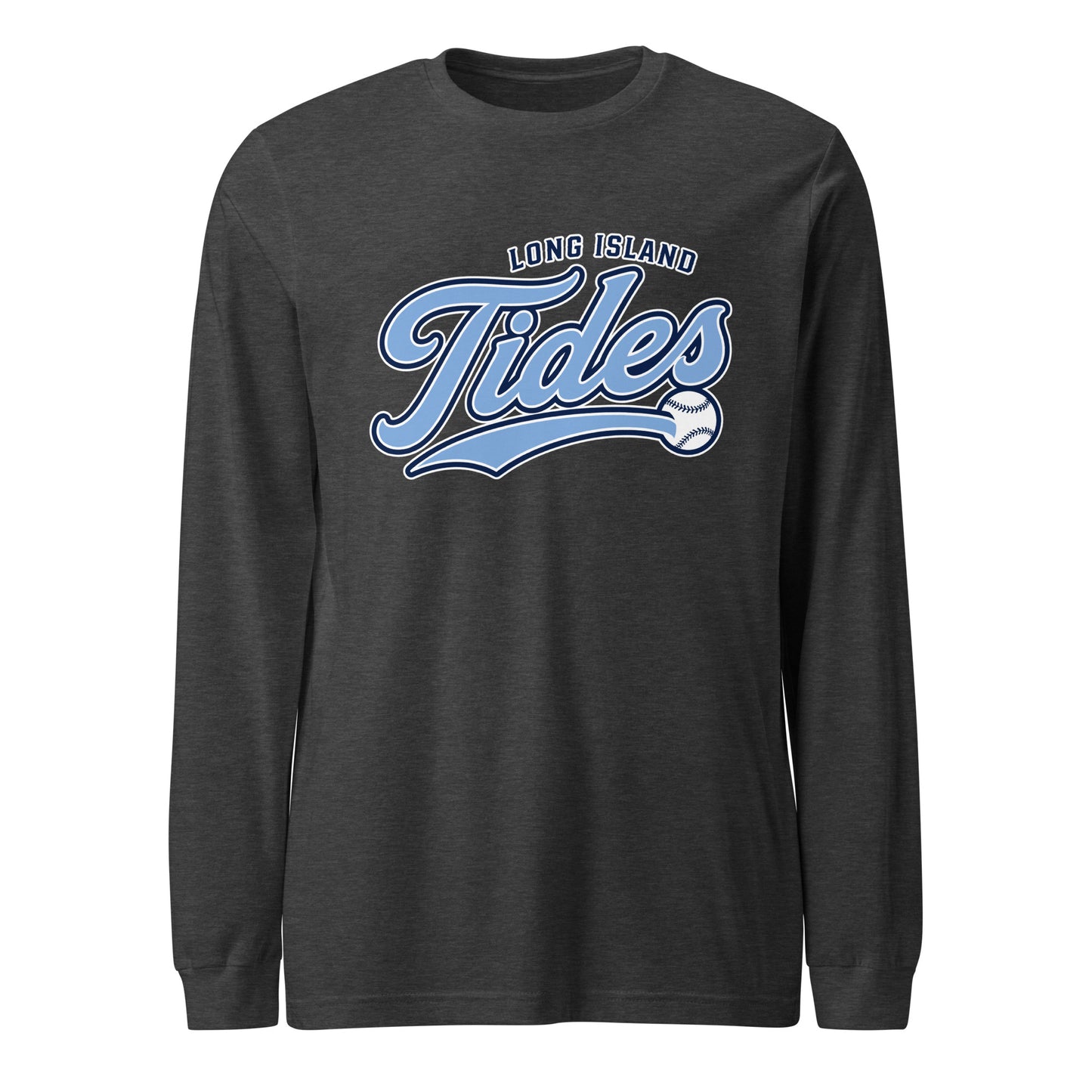Performance | Long Sleeve Tee | Long Island Tides Baseball | Athletics Logo