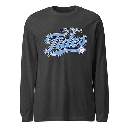 Performance | Long Sleeve Tee | Long Island Tides Baseball | Athletics Logo