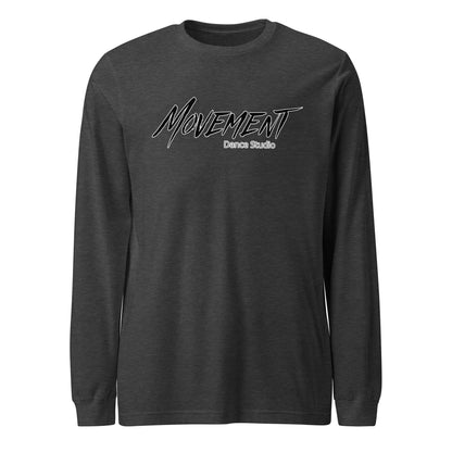 Performance | Long Sleeve Tee | Movement Dance Studio | Crest Logo