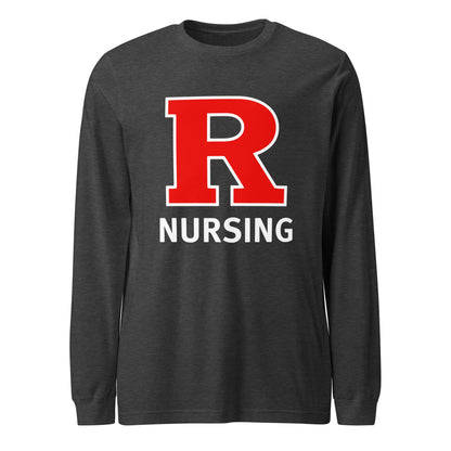 Performance | Long Sleeve Tee | Grand View University Nursing | Lettemark Logo