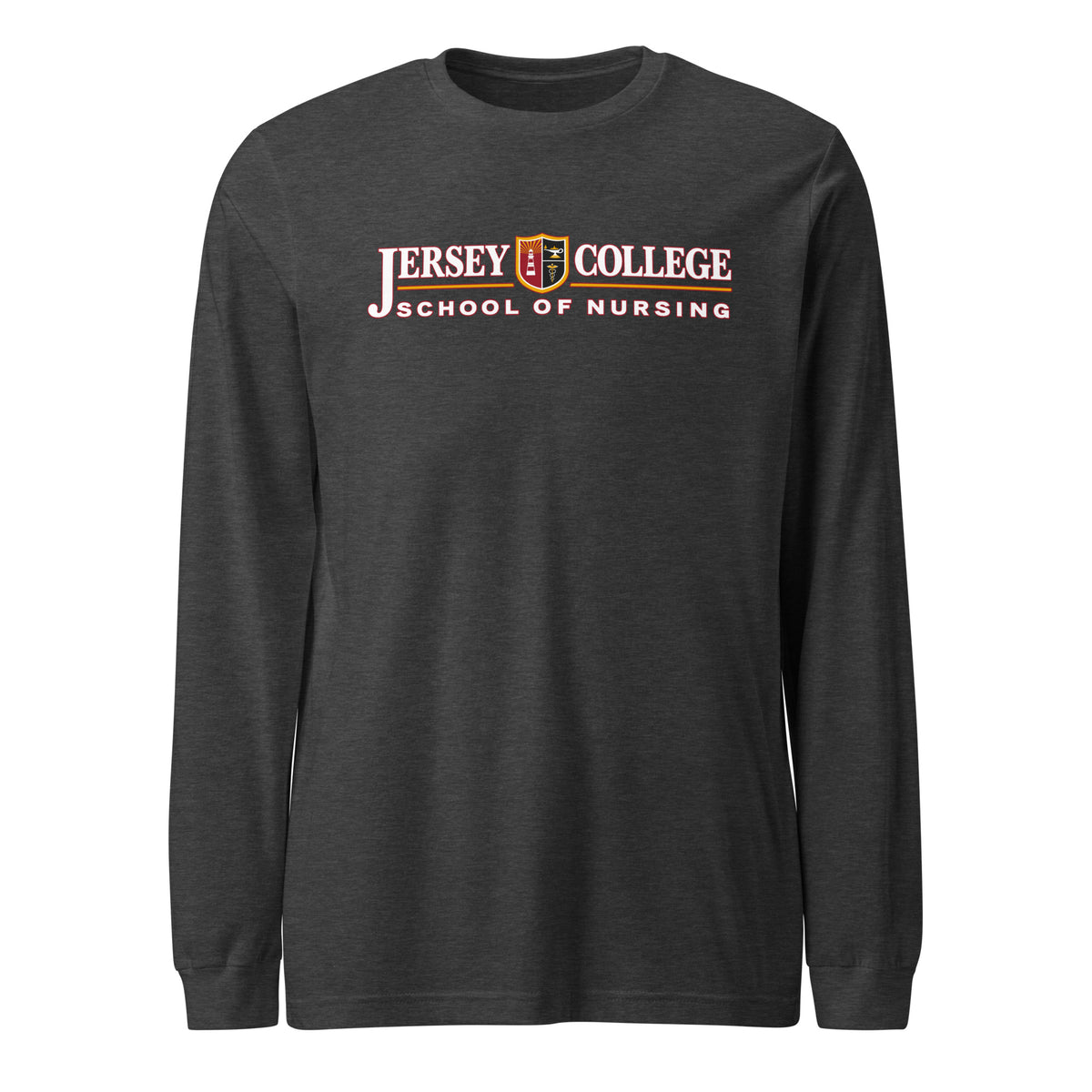 Performance | Long Sleeve Tee | Grand View University Nursing | Emblem Logo