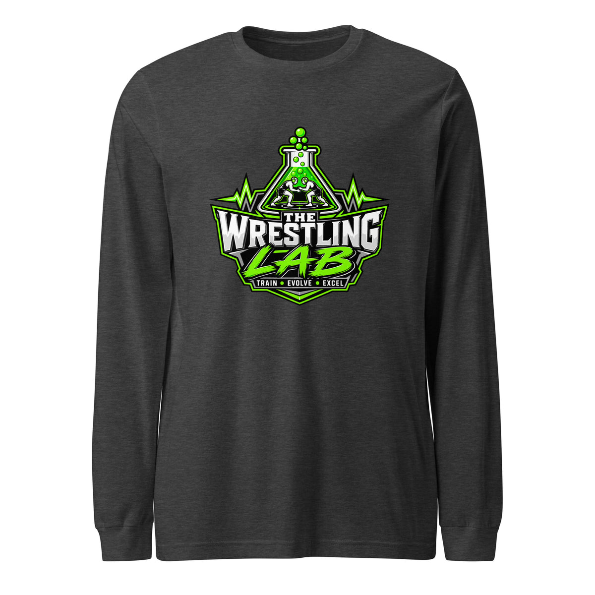 Performance | Long Sleeve Tee | The Wrestling Lab | Emblem Logo