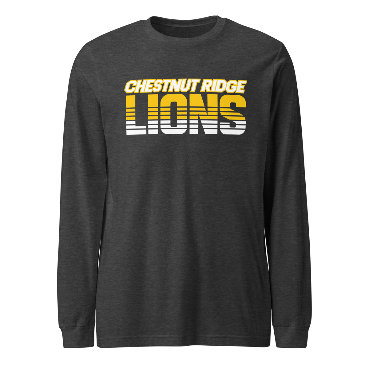 Performance | Long Sleeve Tee | Chestnut Ridge Lions Football | Script Logo