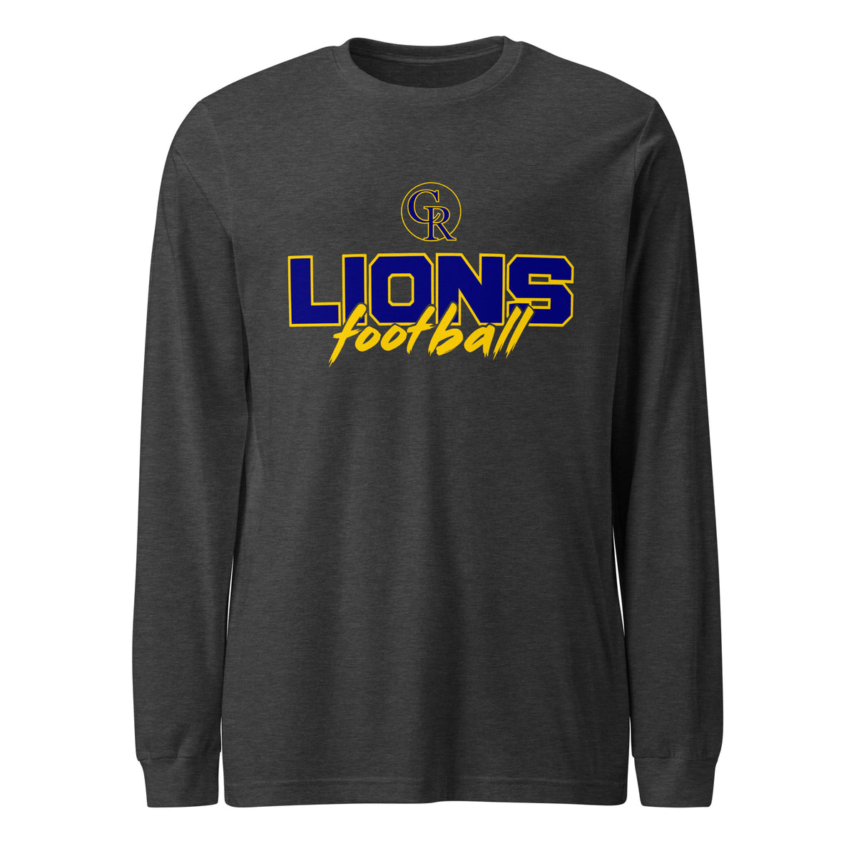 Performance | Long Sleeve Tee | Chestnut Ridge Lions Football | Vanguard Logo