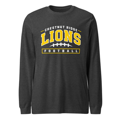 Performance | Long Sleeve Tee | Chestnut Ridge Lions Football | Valor Logo
