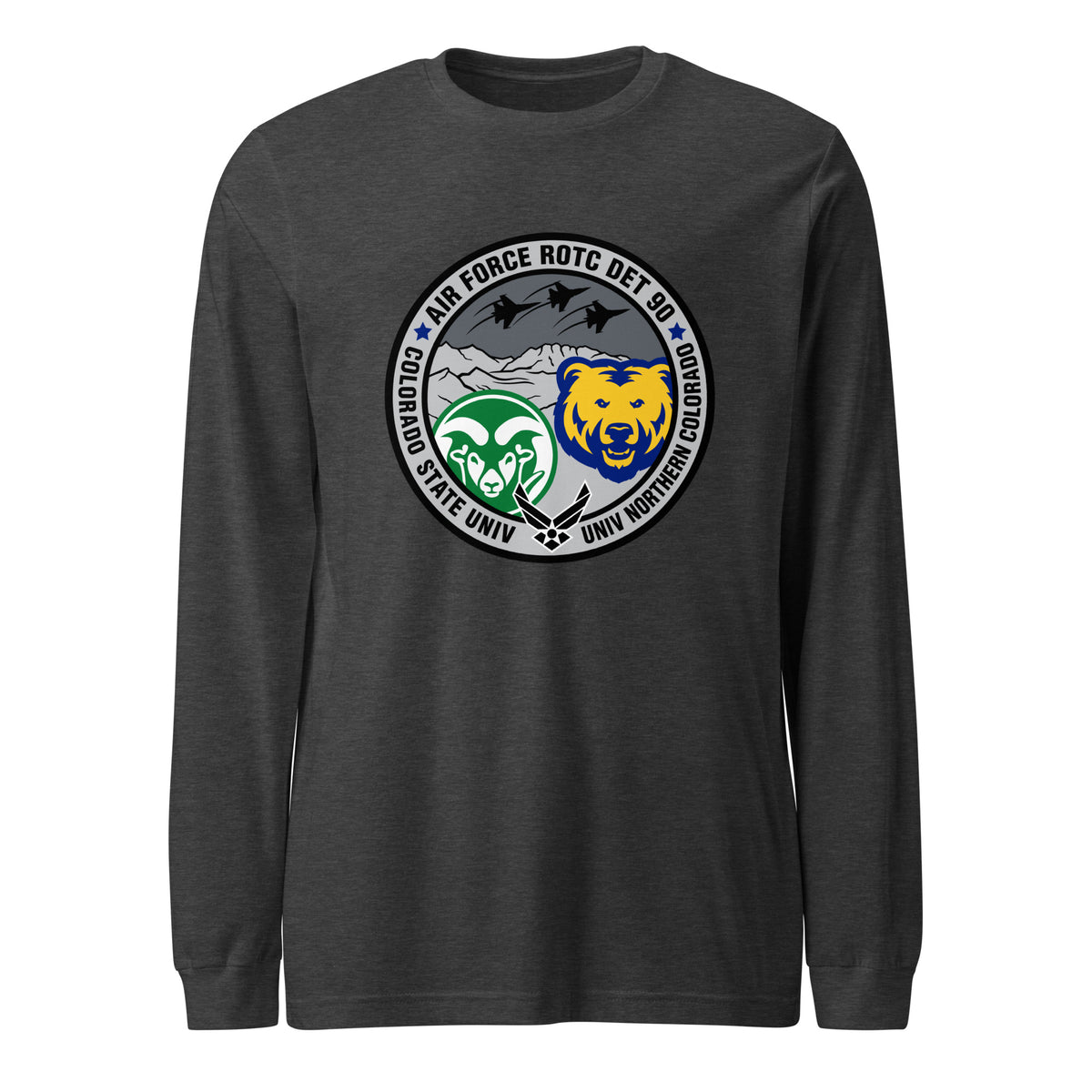 Performance | Long Sleeve Tee | Colorado State Detachment 90 | Badge Logo