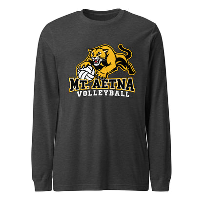 Performance | Long Sleeve Tee | Mt. Aetna Adventist School | Volleyball Apex Logo