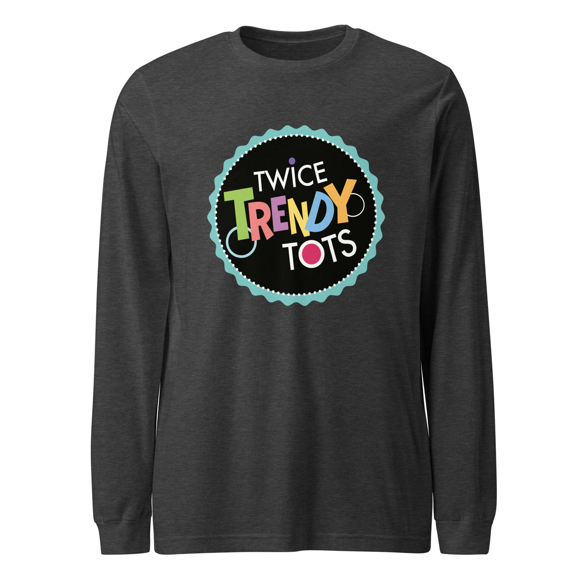 Performance | Long Sleeve Tee | Twice Trendy Tots | Badge Logo