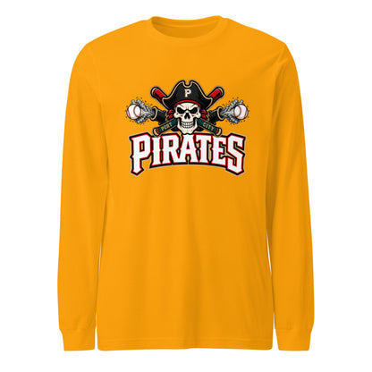 Performance | Long Sleeve Tee | Port City Pirates | Cannonball Portside Logo