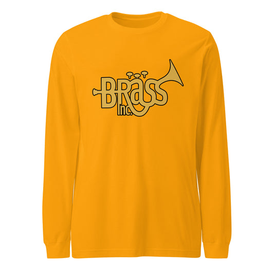 Performance | Long Sleeve Tee | Brass Inc. | Crest Logo