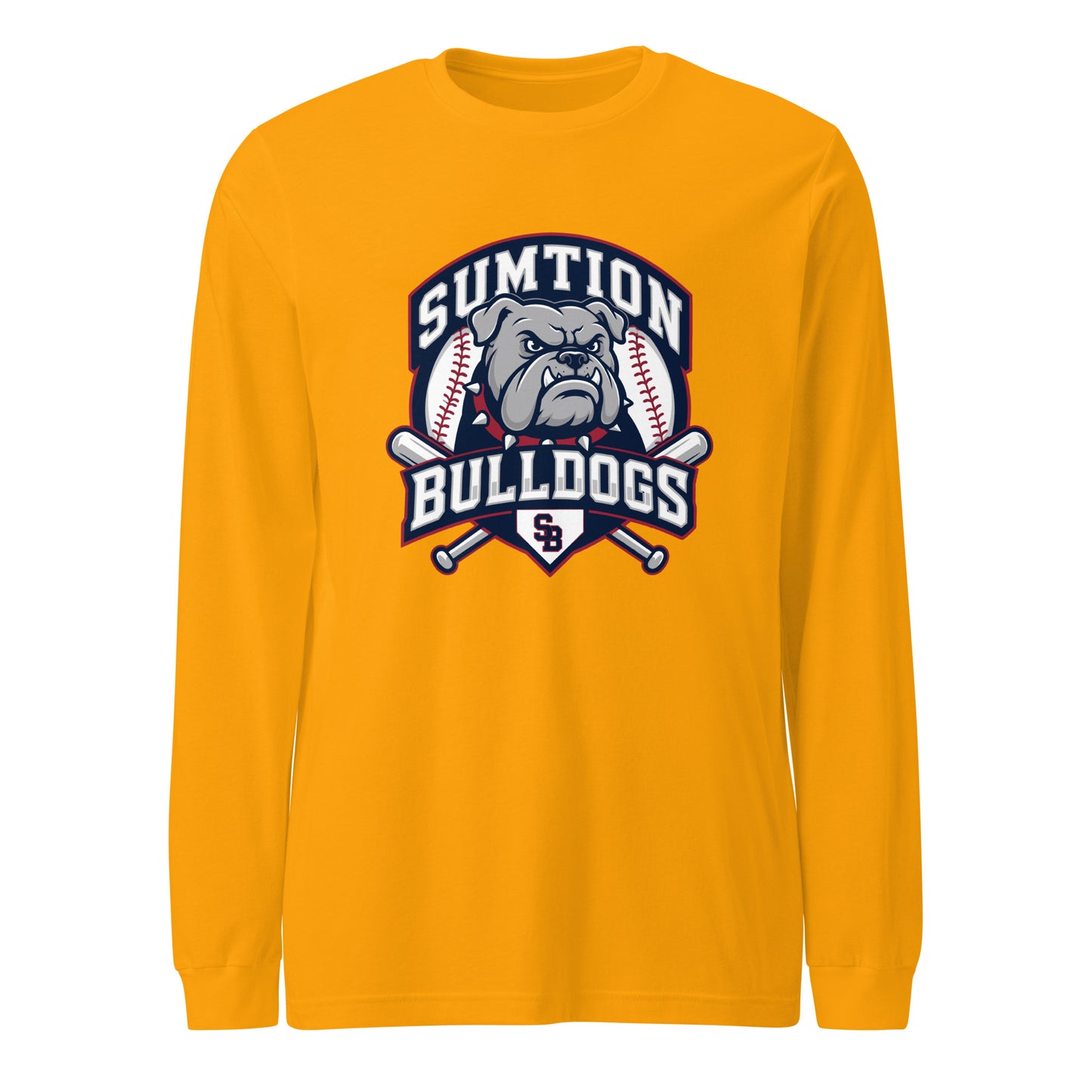Performance | Long Sleeve Tee | Sumtion bulldogs | Emblem Logo
