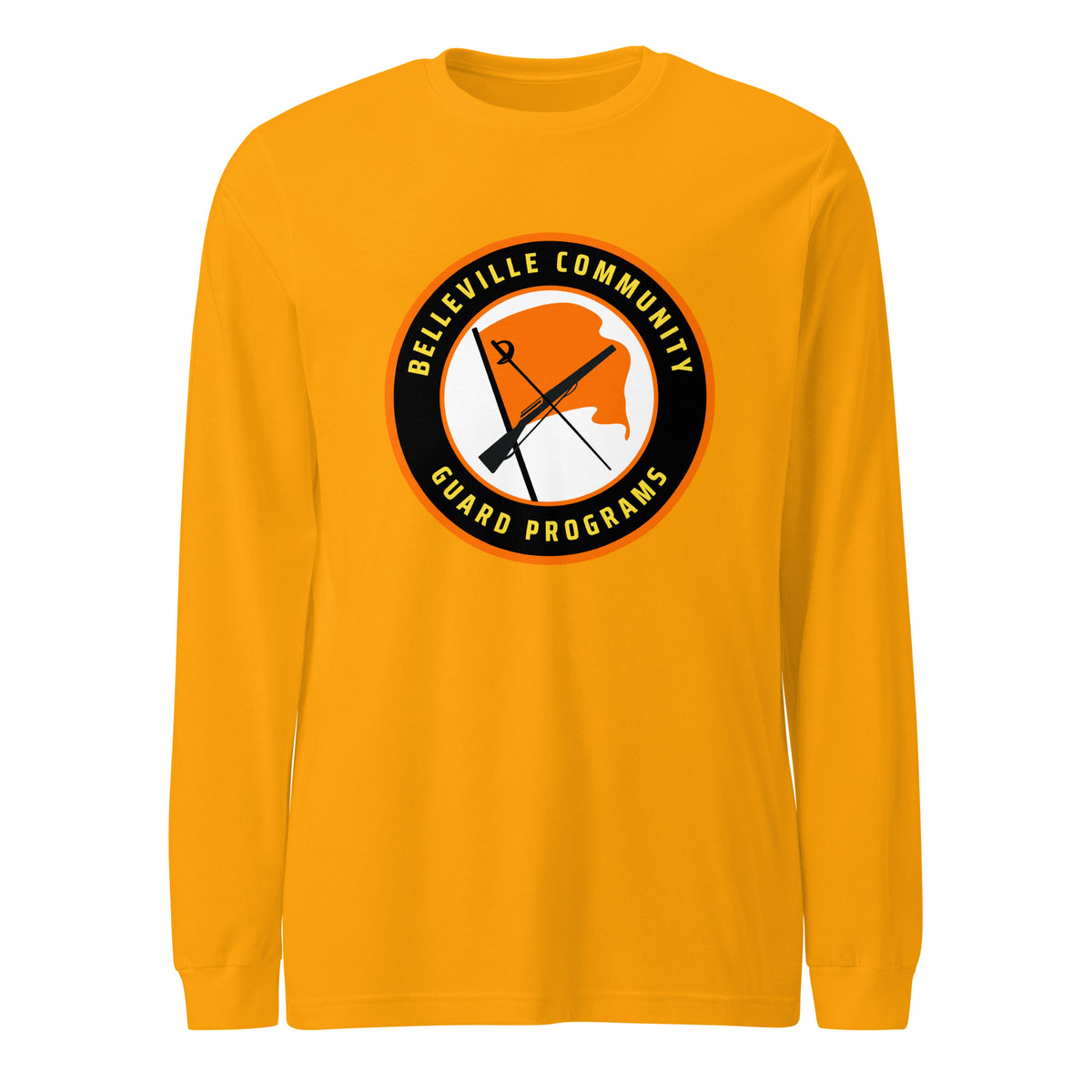 Performance | Long Sleeve Tee | Belleville Community Guard Programs | Badge Logo