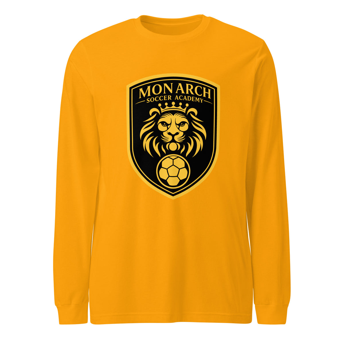 Performance | Long Sleeve Tee | Monarch Soccer Academy | Shield Logo