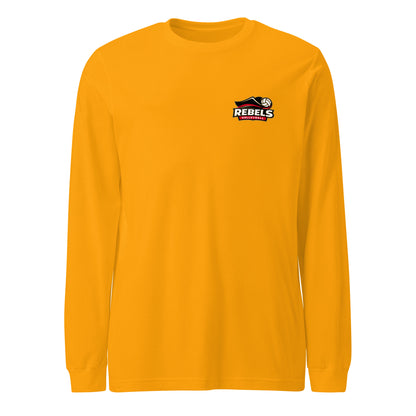 Performance | Long Sleeve Tee | Rebels Volleyball Club | Crest Logo