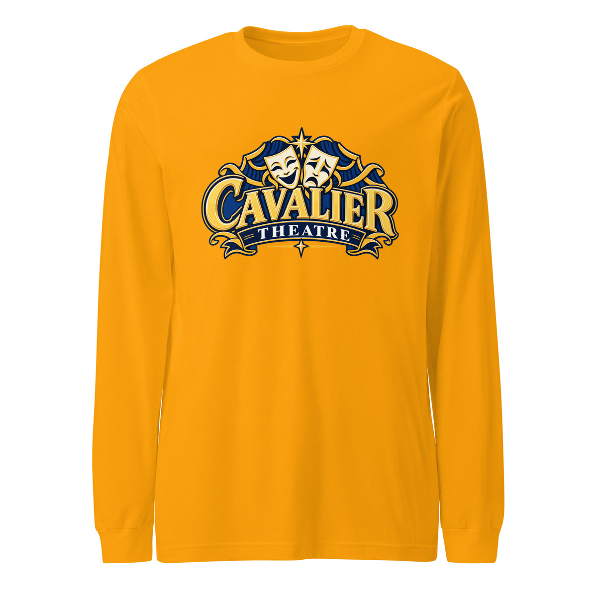 Performance | Long Sleeve Tee | Cavalier Theatre Troupe | Emblem Logo