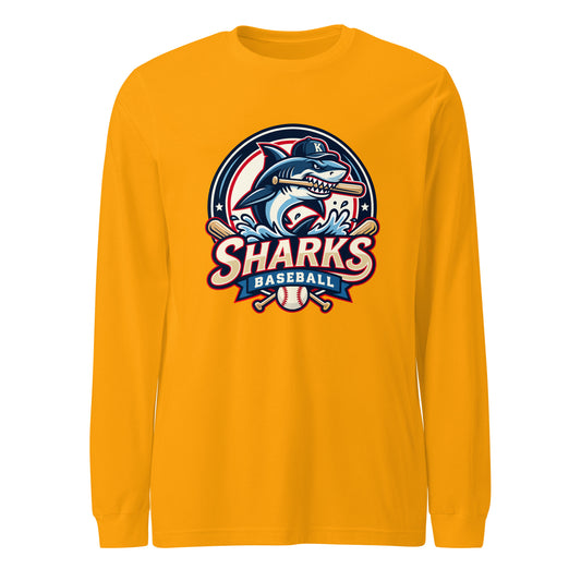 Performance | Long Sleeve Tee | Sharks Diamond Sports | Emblem Logo
