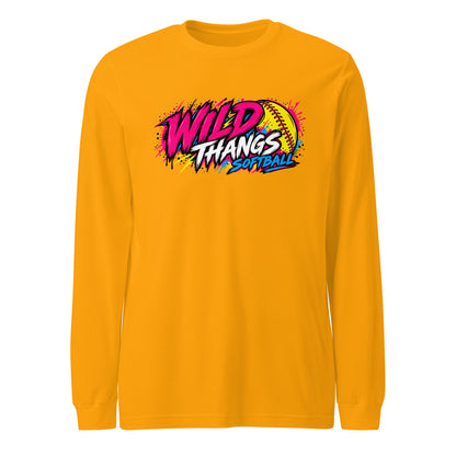 Performance | Long Sleeve Tee | Wild Thangs | Ironclad Fastpitch Logo