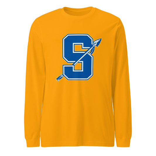Performance | Long Sleeve Tee | Senatobia Warriors Baseball | Lettermark Logo