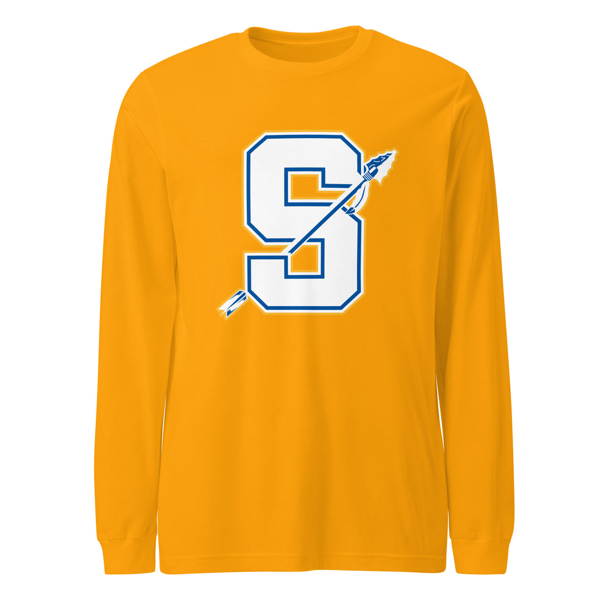 Performance | Long Sleeve Tee | Senatobia Warriors Baseball | Crest Logo