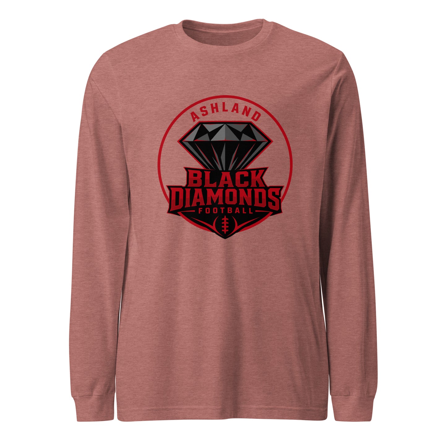 Performance | Long Sleeve Tee | Ashland Black Diamonds | Badge Logo