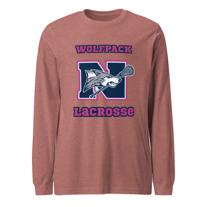 Performance | Long Sleeve Tee | North Paulding Lacrosse | Apex Logo