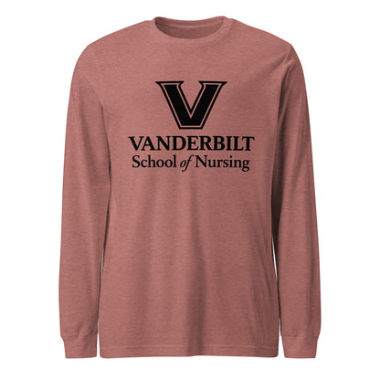 Performance | Long Sleeve Tee | Grand View University Nursing | Crest Logo