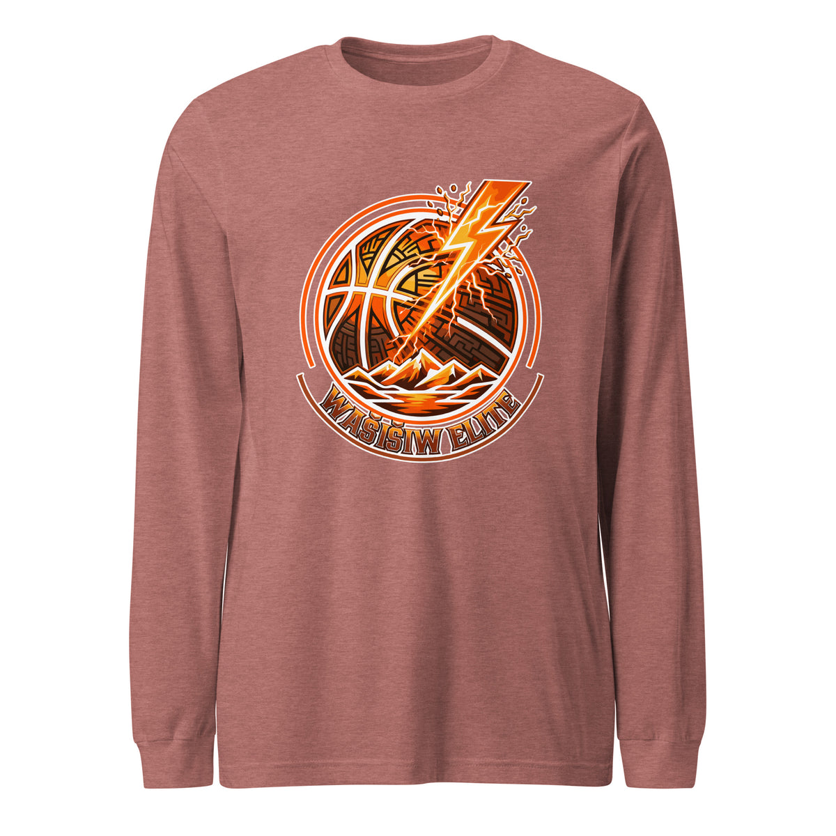 Performance | Long Sleeve Tee | Wašišiw Elite | Crest Logo