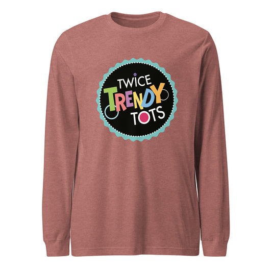 Performance | Long Sleeve Tee | Twice Trendy Tots | Badge Logo