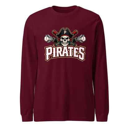 Performance | Long Sleeve Tee | Port City Pirates | Cannonball Portside Logo