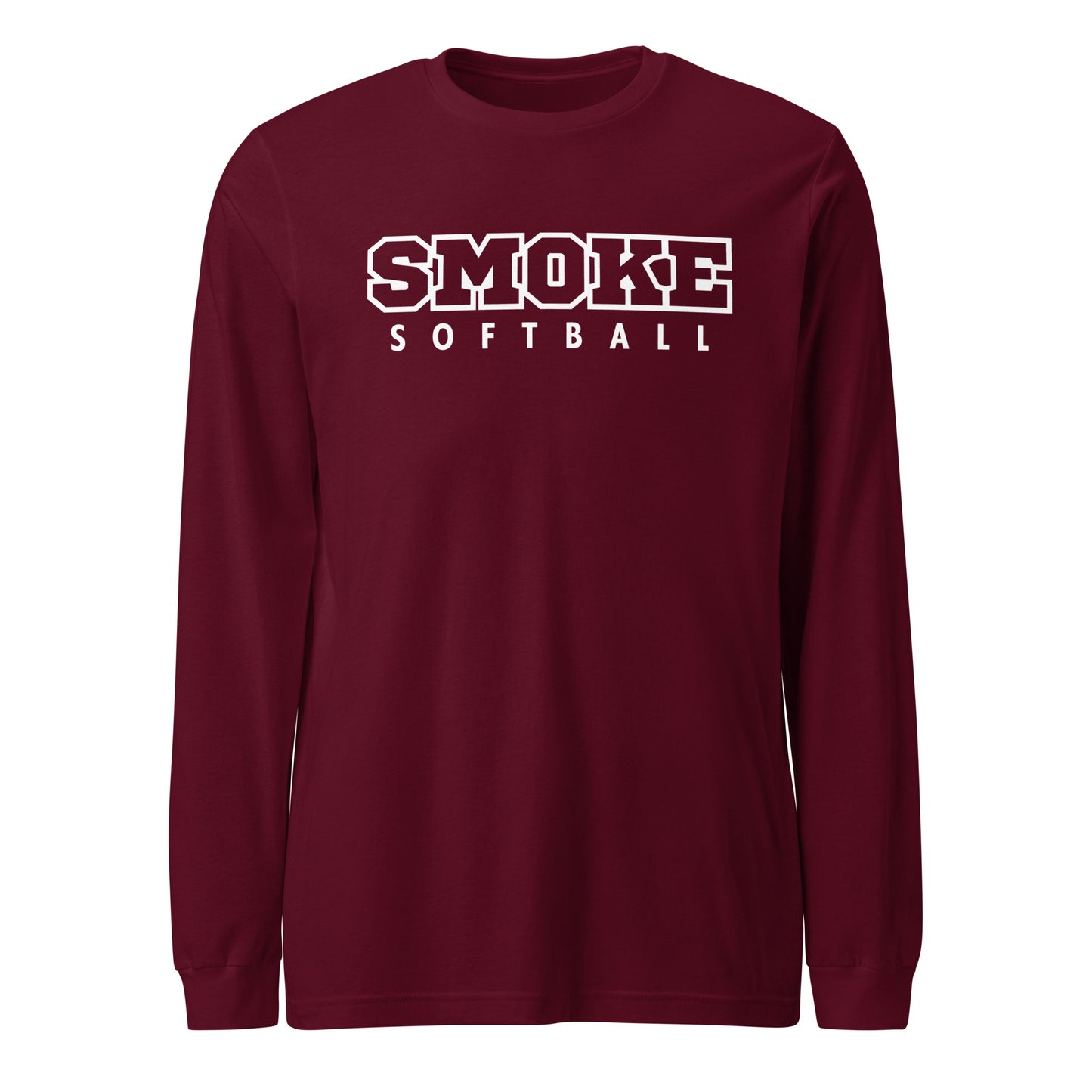 Performance | Long Sleeve Tee | Smoke 14U Softball | Emblem Logo