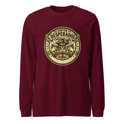 Performance | Long Sleeve Tee | Sinton Desperados Baseball | Badge Logo