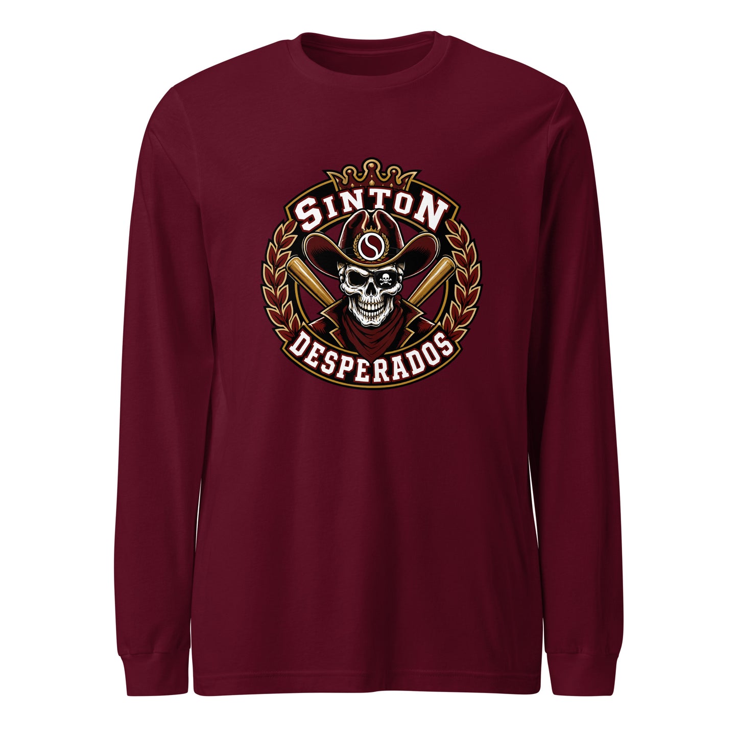 Performance | Long Sleeve Tee | Sinton Desperados Baseball | Ridge Varsity Logo