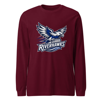 Performance | Long Sleeve Tee | Rochester Riverhawks | Crest Logo
