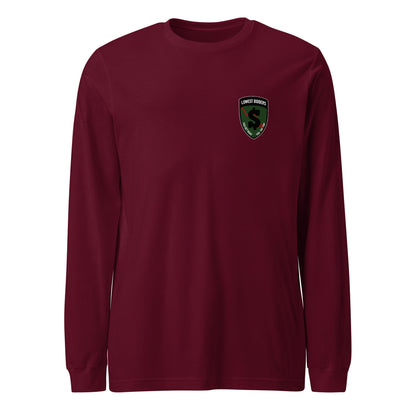 Performance | Long Sleeve Tee | The Lowest Bidders | Shield Logo