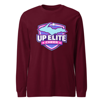 Performance | Long Sleeve Tee | UP Elite Cheer | Shield Logo
