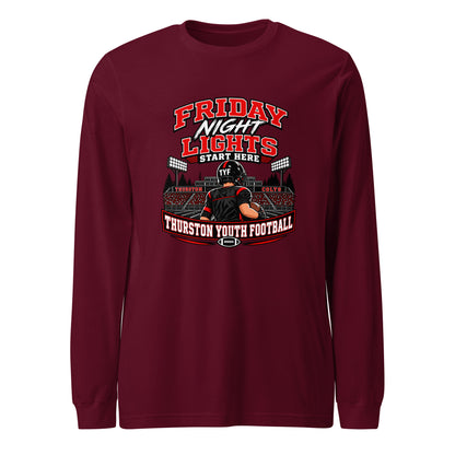 Performance | Long Sleeve Tee | Thurston Youth Football | Vanguard Logo
