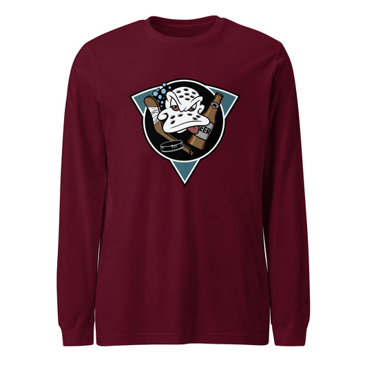 Performance | Long Sleeve Tee | Mighty Drunks | Crest Logo